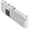 Festo Pneumatic Solenoid Valve 5/2 Electric Manifold Mount Aluminium Alloy Body 24V DC 1W Power VUVG-B10-M52-RZT-F-1T1L