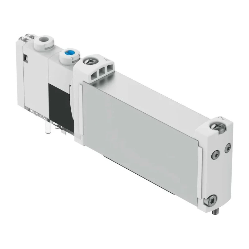 Festo Pneumatic Solenoid Valve 5/2 Electric Manifold Mount Aluminium Alloy Body 24V DC 1W Power VUVG-B10-M52-RZT-F-1T1L