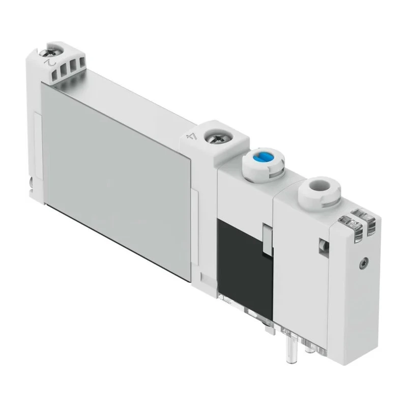 Festo Pneumatic Solenoid Valve 5/2 Electric Manifold Mount Aluminium Alloy Body 24V DC 1W Power VUVG-B10-M52-RZT-F-1T1L