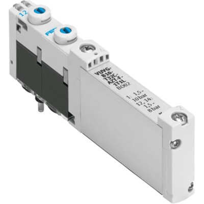 Festo Solenoid Valve 5/3 Mid Position Closed Electric Manifold Mount 24V dc 1W VUVG-B14-P53C-ZT-F-1T1L