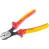 RS PRO VDE 1000V Approved Diagonal Side Cutter 180mm Steel Jaw Bi-Metal Handle 3.8mm Cutting Capacity 136-6972
