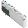Festo Pneumatic Solenoid Valve, 5/2 Electric Actuation, 24V DC, 1W Power, Aluminium Alloy Body, Model VUVG-B14-B52-ZT-F-1T1L