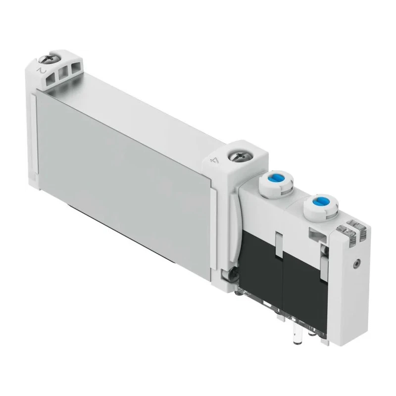 Festo Pneumatic Solenoid Valve, 5/2 Electric Actuation, 24V DC, 1W Power, Aluminium Alloy Body, Model VUVG-B14-B52-ZT-F-1T1L
