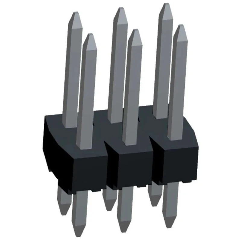 Molex C-Grid III Series Straight Through Hole Pin Header, 6 Contacts, 2.54 mm Pitch, 2 Row, Unshrouded 90131-0123