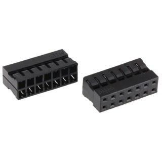Molex Milli-Grid Female Connector Housing 2 mm Pitch 14 Way 2 Row Straight 51110-1450
