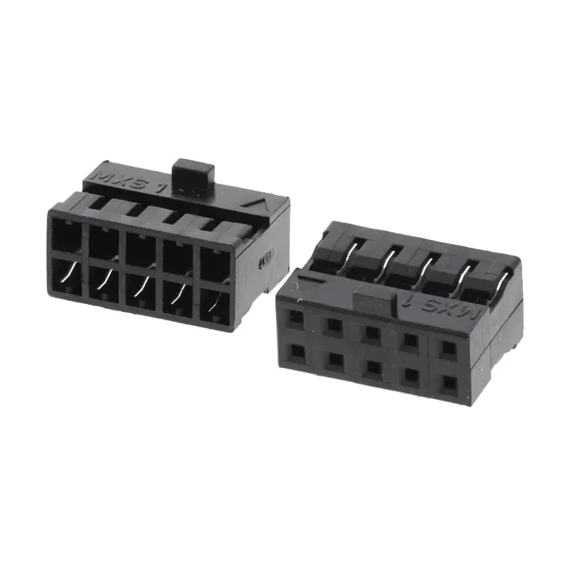 Molex Milli-Grid Female Connector Housing 2 mm Pitch 10 Way 2 Row Straight 51110-1051