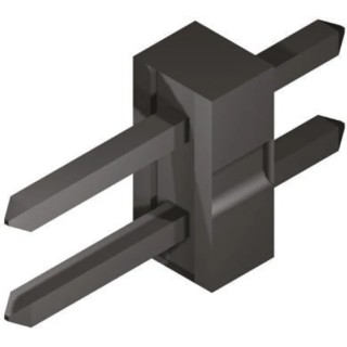 Molex Milli-Grid Series 2 Contact Straight Through Hole Pin Header, 2 mm Pitch, 2 Row, Unshrouded 87758-0216