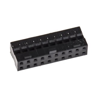 Molex Milli-Grid Female Connector Housing, 2 mm Pitch, 20 Way, 2 Row Straight 51110-2051
