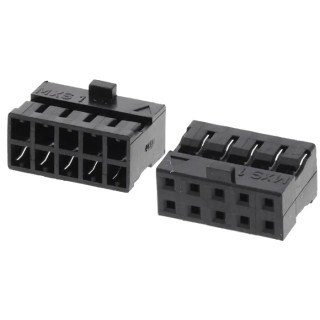 Molex Milli-Grid Female Connector Housing 2 mm Pitch 10 Way 2 Row Straight 51110-1051