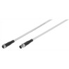 Festo NEBU Series Modular Connecting Cable for Energy Chain, 7.5m Length NEBU-M12G5-E-7.5-Q8N-M12G5