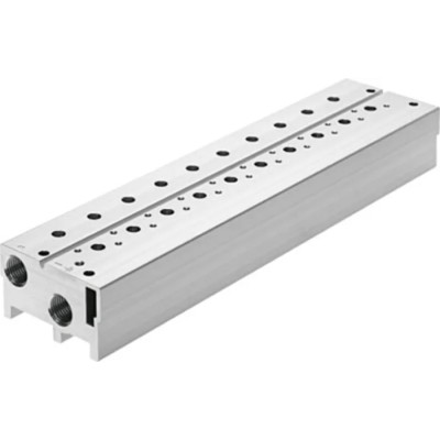 Festo VABM series 4 Station G Manifold Base for Use with 3/2-Way Valves VABM-B10-20S-G14-4-P3