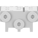 Festo VABM series 2 Station G Manifold Base with 1/4 in Port Size for 5/2 & 5/3-Way Valves VABM-B10-20S-G14-2