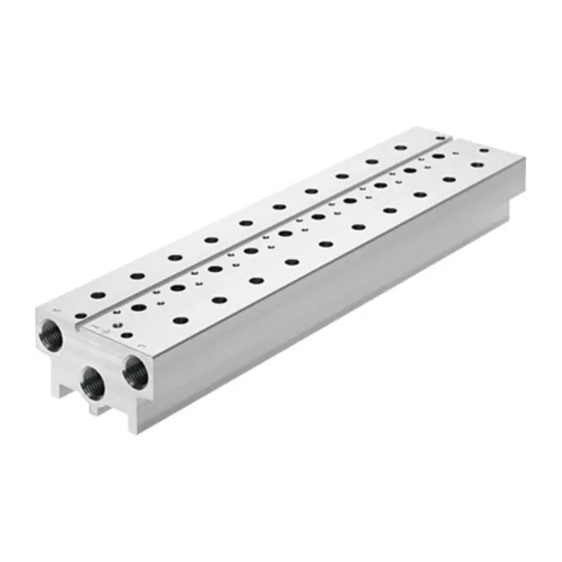 Festo Manifold Base , 8 Station, 3/8 in Port Size, Aluminium Alloy Body, for 5/2 & 5/3-Way Valves VABM-B10-25S-G38-8