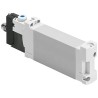 Festo 5/2 Way Monostable Solenoid Valve 24V DC Electric, Aluminium Alloy Body, 7 Bar Max Pressure VUVG-BK14-M52-AT-F-1R8L-S