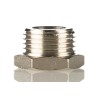 Festo Pneumatic Fitting G 1/2 Male Threaded to G 1/4 Female, Brass, Nickel Plated, Operating Pressure up NPFC-R-G12-G14-MF