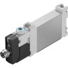 Festo 5/2 Way Monostable Electric Solenoid Valve Manifold Mount 24V dc Aluminium Alloy VUVG-BK10-M52-AT-F-1R8L-S