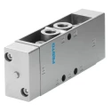 Festo Pneumatic Solenoid Valve 5/2 Bistable Pneumatic G 1/8 Threaded Port Manifold Mount Die Cast Aluminium Body JH-5-1/8