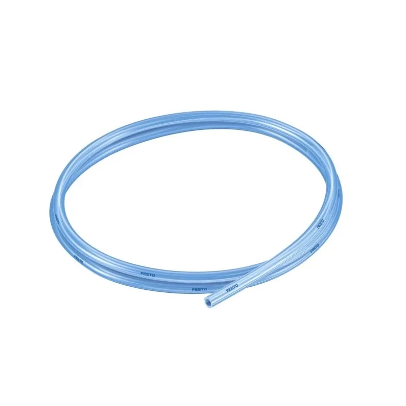 Festo Compressed Air Pipe Blue Polyurethane 6 mm Outside Diameter 4 mm Inside Diameter 50 m Length 10 Bar PUN-H-6X1-TBL