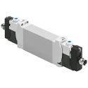 Festo Solenoid Valve 5/2 Electric Manifold Mount 24V DC Aluminium Alloy VUVG-BK14-B52-T-F-1R8L-S