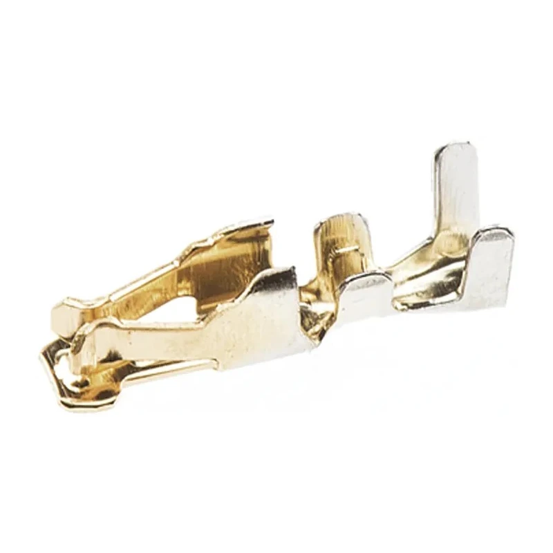 Molex 50394 Series Female Crimp Terminal, Gold Plated Phosphor Bronze, 30 AWG Min, 24 AWG Max, 2A Current 50394-8200