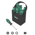 Wera Phillips, Pozidriv, Slotted, Torx Standard Screwdriver Set, 11-Piece 05004313001