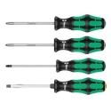 Wera Phillips, Pozidriv, Slotted, Torx Standard Screwdriver Set, 11-Piece 05004313001