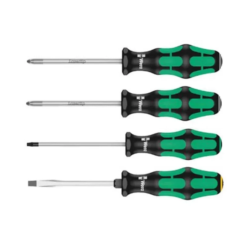 Wera Phillips, Pozidriv, Slotted, Torx Standard Screwdriver Set, 11-Piece 05004313001