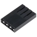Molex SL Female Connector Housing 2.54 mm Pitch 4 Way 1 Row Straight 50-57-9204