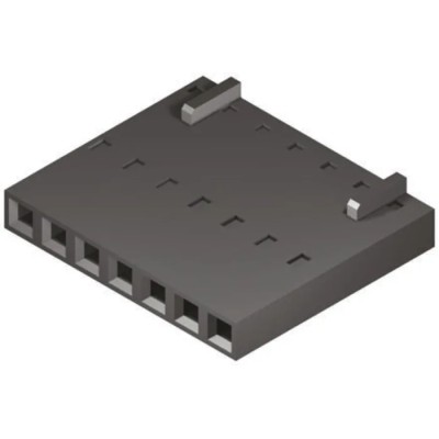 Molex SL Female Connector Housing 2.54 mm Pitch 4 Way 1 Row Straight 50-57-9304