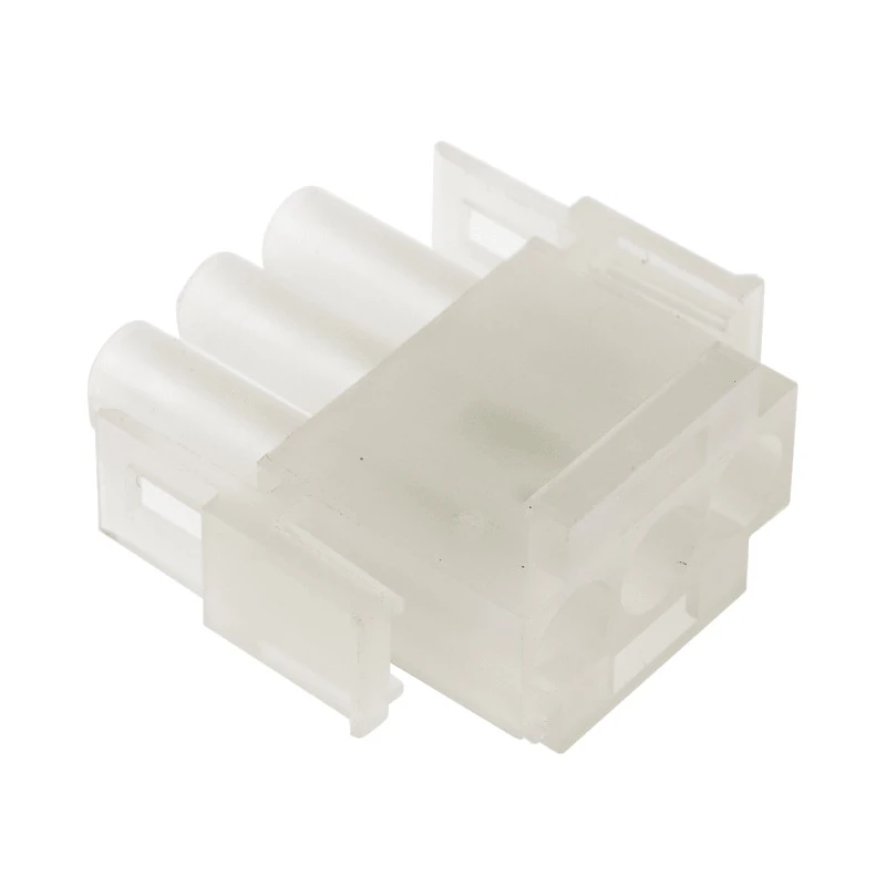 Molex MLX Male Connector Housing 6.35 mm Pitch 3 Way 1 Row Straight 50-84-1030