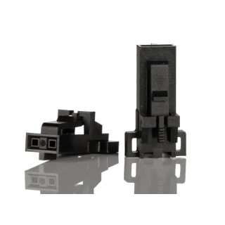 Molex SL Female Connector Housing 2.54 mm Pitch 2 Way 1 Row Straight 50-57-9702