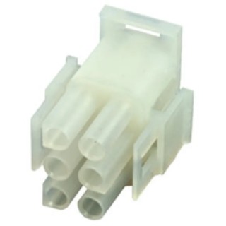 Molex MLX Male Connector Housing 6.35 mm Pitch 9 Way 3 Row Straight 50-84-1090