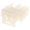 Molex MLX Male Connector Housing 6.35 mm Pitch 2 Way 1 Row Straight Nylon Cable Mount 600V 50-84-1020
