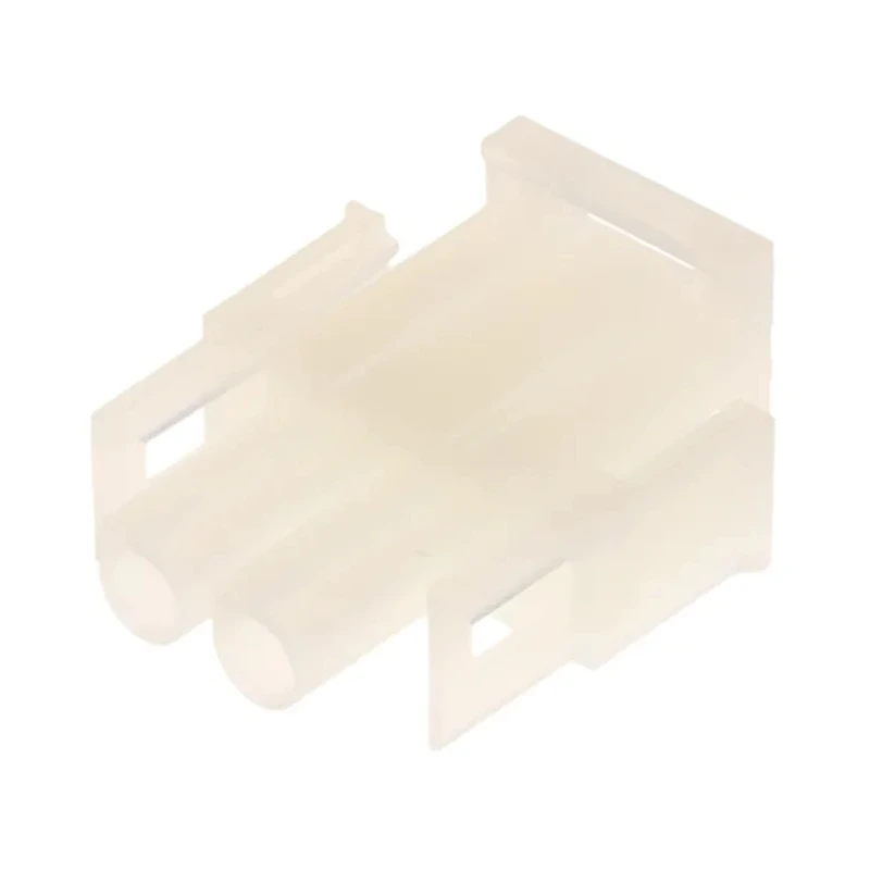 Molex MLX Male Connector Housing 6.35 mm Pitch 2 Way 1 Row Straight Nylon Cable Mount 600V 50-84-1020