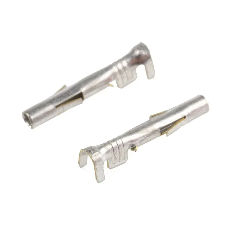 Molex 42024 Series Female Crimp Terminal, 20 AWG Min Crimp, 14 AWG Max, Brass Contact, Tin Plating, Model 02-08-1002