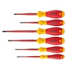 Wiha Insulated Pozidriv Screwdriver Set 6-Piece IEC 60900:2012 Certified Germany 36455