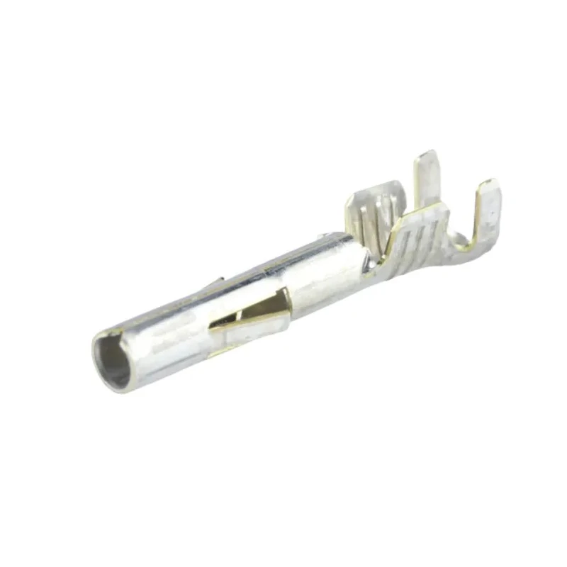 Molex 42024 Series Female Crimp Terminal, Brass Contact, 20 AWG Min Crimp, 14 AWG Max, Tin Plating, Model 02-08-1002
