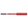 Wiha Hex Screwdriver Bit 3 mm Size, 6 mm Drive Hex Type, 75 mm Overall Length 37147