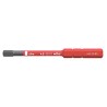Wiha Hex Screwdriver Bit, 6 mm Drive Size, Hex 4 Tip, Chrome Molybdenum Steel, 75 mm Overall Length 37225