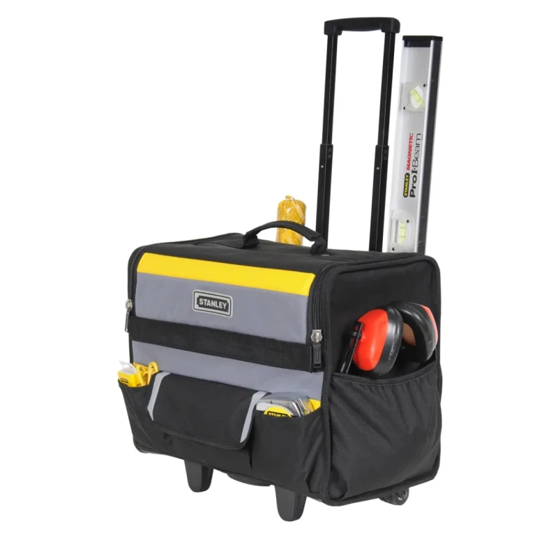 Stanley Polyester Wheeled Tool Bag 460 mm x 330 mm x 450 mm 25L Capacity 1-97-515
