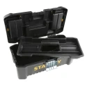 Stanley Plastic Tool Box with Movable Tray 320 mm Height 188 mm Length 132 mm Width STST1-75515