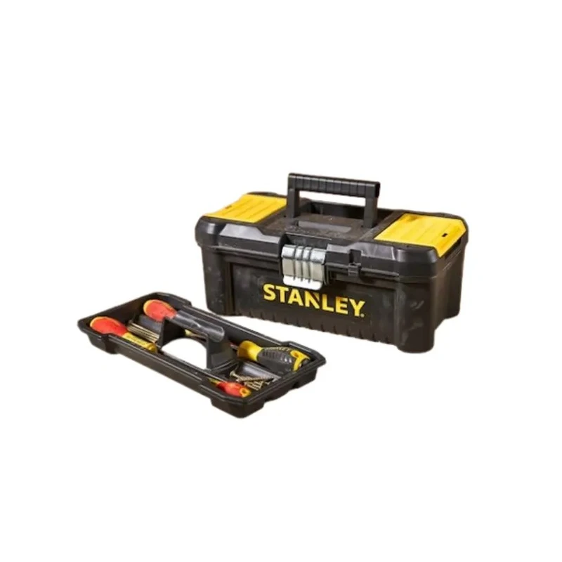 Stanley Plastic Tool Box with Movable Tray 320 mm Height 188 mm Length 132 mm Width STST1-75515