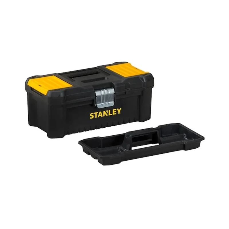 Stanley Plastic Tool Box with Movable Tray 320 mm Height 188 mm Length 132 mm Width STST1-75515
