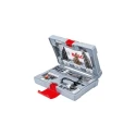 Bosch 49-Piece Twist Drill Bit Set for Masonry and Wood, 2 mm Min to 20 mm Max, Model 2608P00233