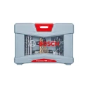 Bosch 49-Piece Twist Drill Bit Set for Masonry and Wood, 2 mm Min to 20 mm Max, Model 2608P00233