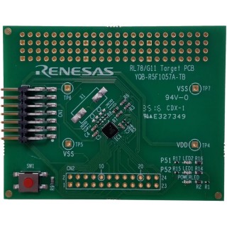 Renesas Electronics Target Board MCU Evaluation Board YQB-R5F1057A-TB
