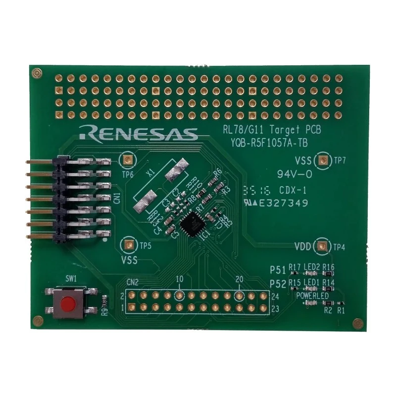 Renesas Electronics Target Board MCU Evaluation Board YQB-R5F1057A-TB