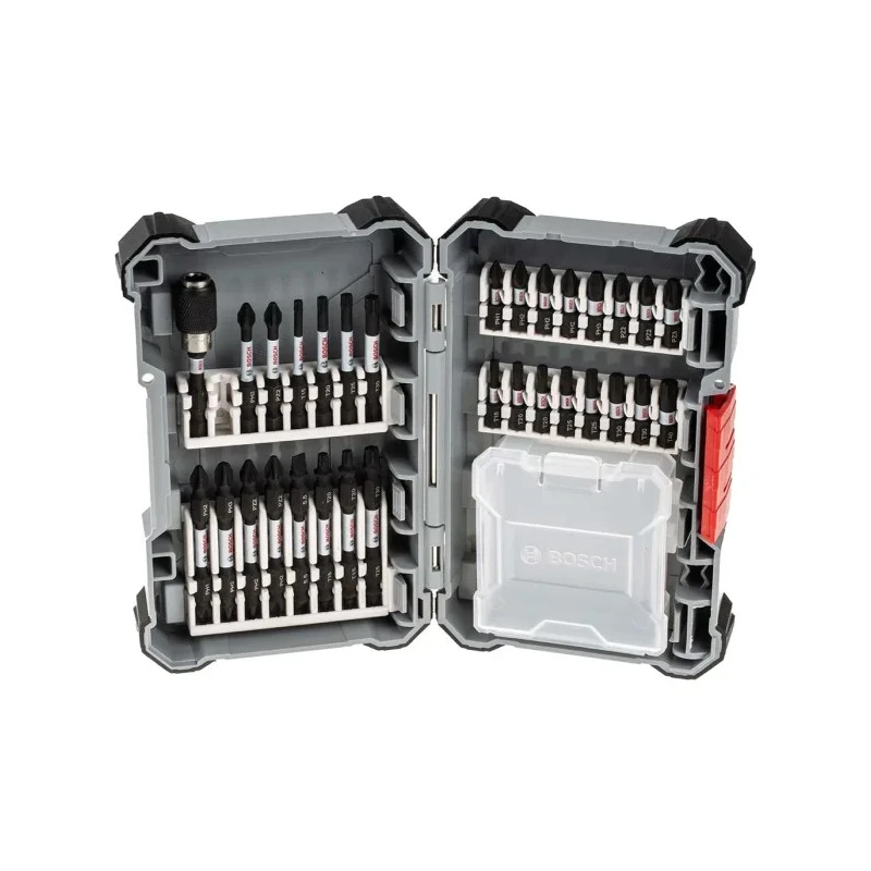 Bosch Hex Torx Phillips Pozidriv Impact Bit Set Steel 31 Pieces 2.608.521.U71