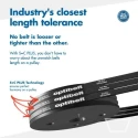 OPTIBELT High Capacity Rubber Wrapped SK Series Wedge Belt Section SPB 16.3 mm Width 1422 mm Outside Length SPB 1400