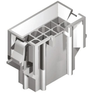 Molex Mini-Fit BMI Male Connector Housing, 4.2 mm Pitch, 8 Way, 2 Row Straight 15-06-0085
